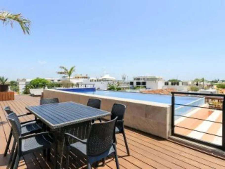 Location- 3-Bdr Penth-150 Mbps- Pool- Priv Rooftop Playa del Carmen 0*,  Mexico